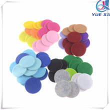 Wholesale Round Variety Colors Self Adhesive Wool Blend Acrylic Felt Circles